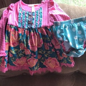 Matilda Jane outfit 3-6 mo. Worn once!